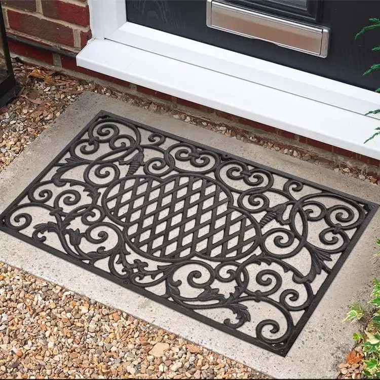 ct copper tailor cast iron exquisite scrolls doormat ct copper tailor cast iron exquisite scrolls doormat