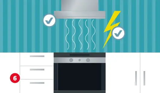 Install range hood step 6