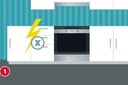 installing range hood step 1 450x300